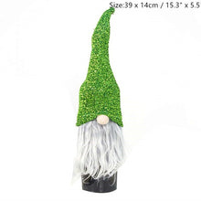 Load image into Gallery viewer, Christmas Wine Bottle Decor Set Santa Claus Snowman Bottle Cover Clothes Kitchen Decoration for New Year Xmas Dinner